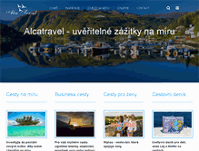 Tablet Screenshot of alcatravel.cz